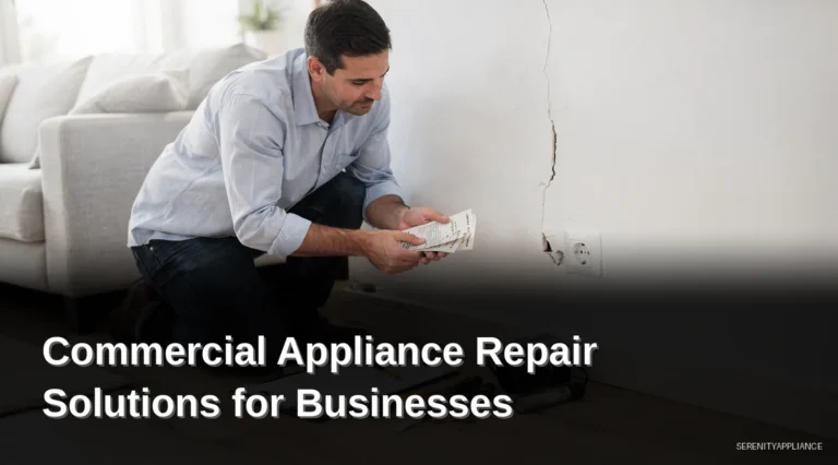 Homeowner inspecting a damaged wall near an electrical outlet with repair tools nearby